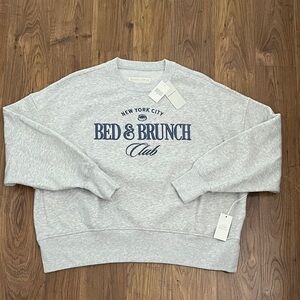 Abercrombie & Fitch Lounge Collection Sweatshirt (S/M) FINAL SALE